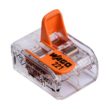 Koblingsklemme 2P 4 mm² 5-pk.